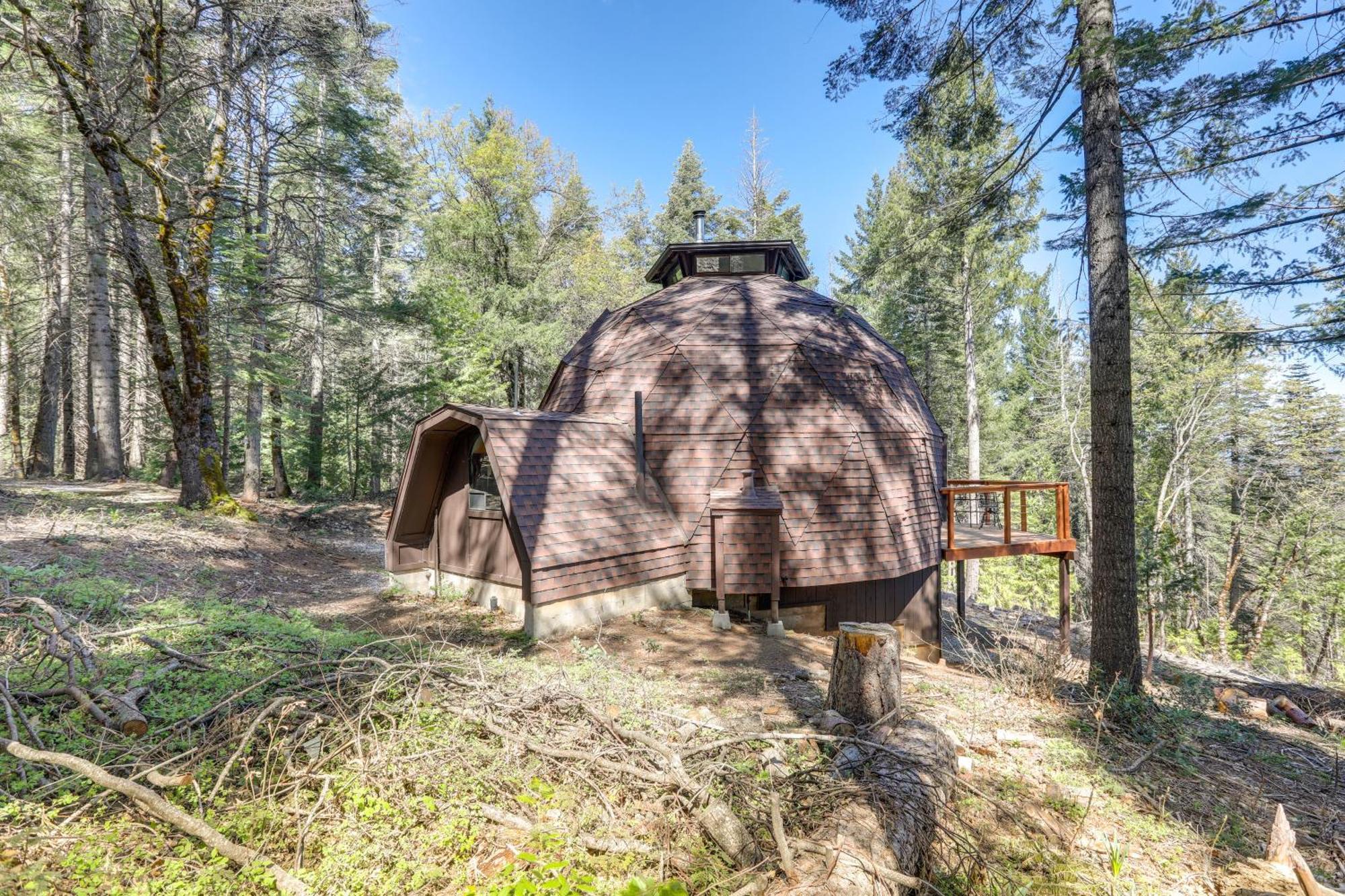 Off-Grid Nevada City Geodesic Dome House With Views! Екстер'єр фото