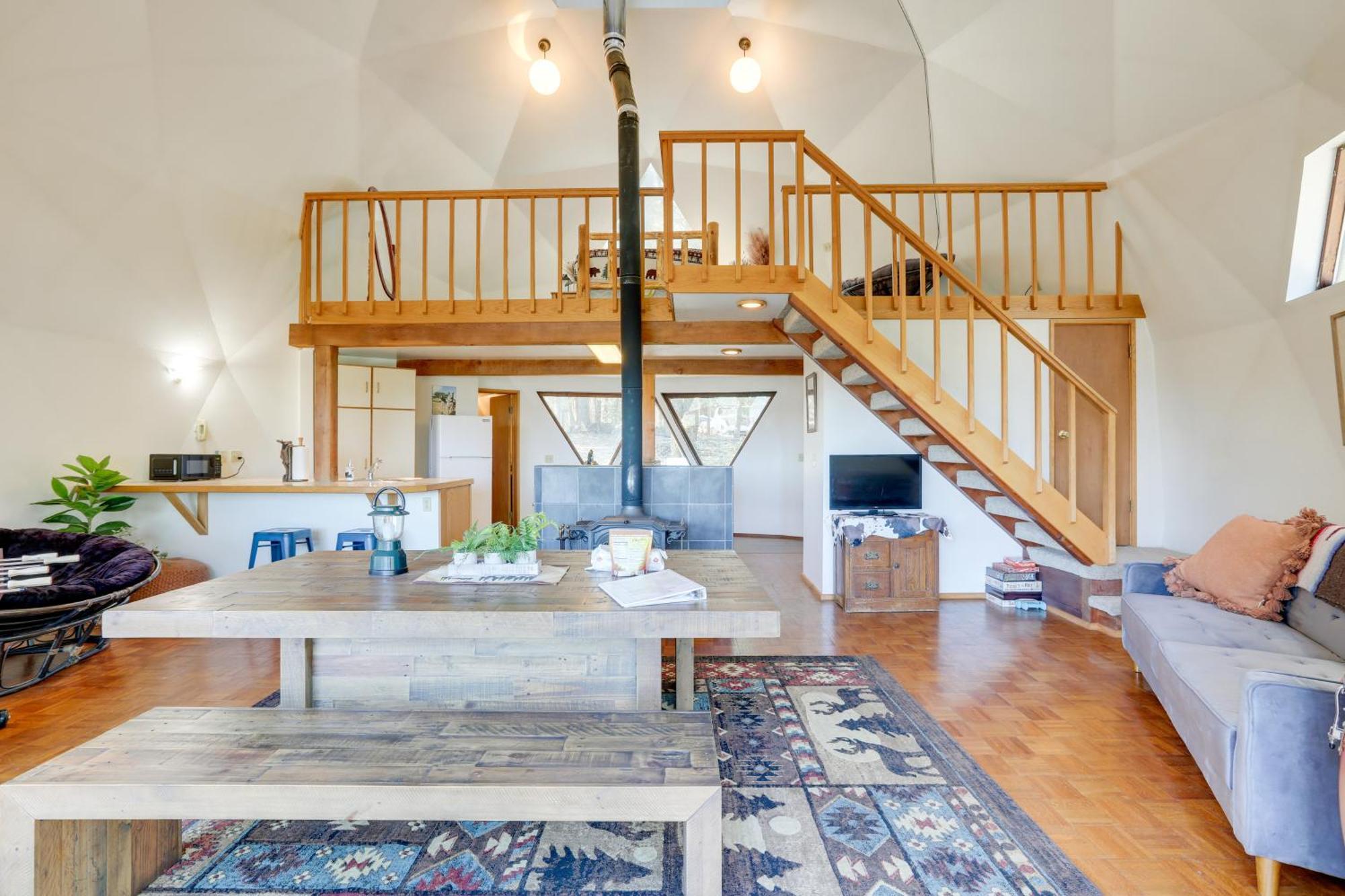 Off-Grid Nevada City Geodesic Dome House With Views! Екстер'єр фото