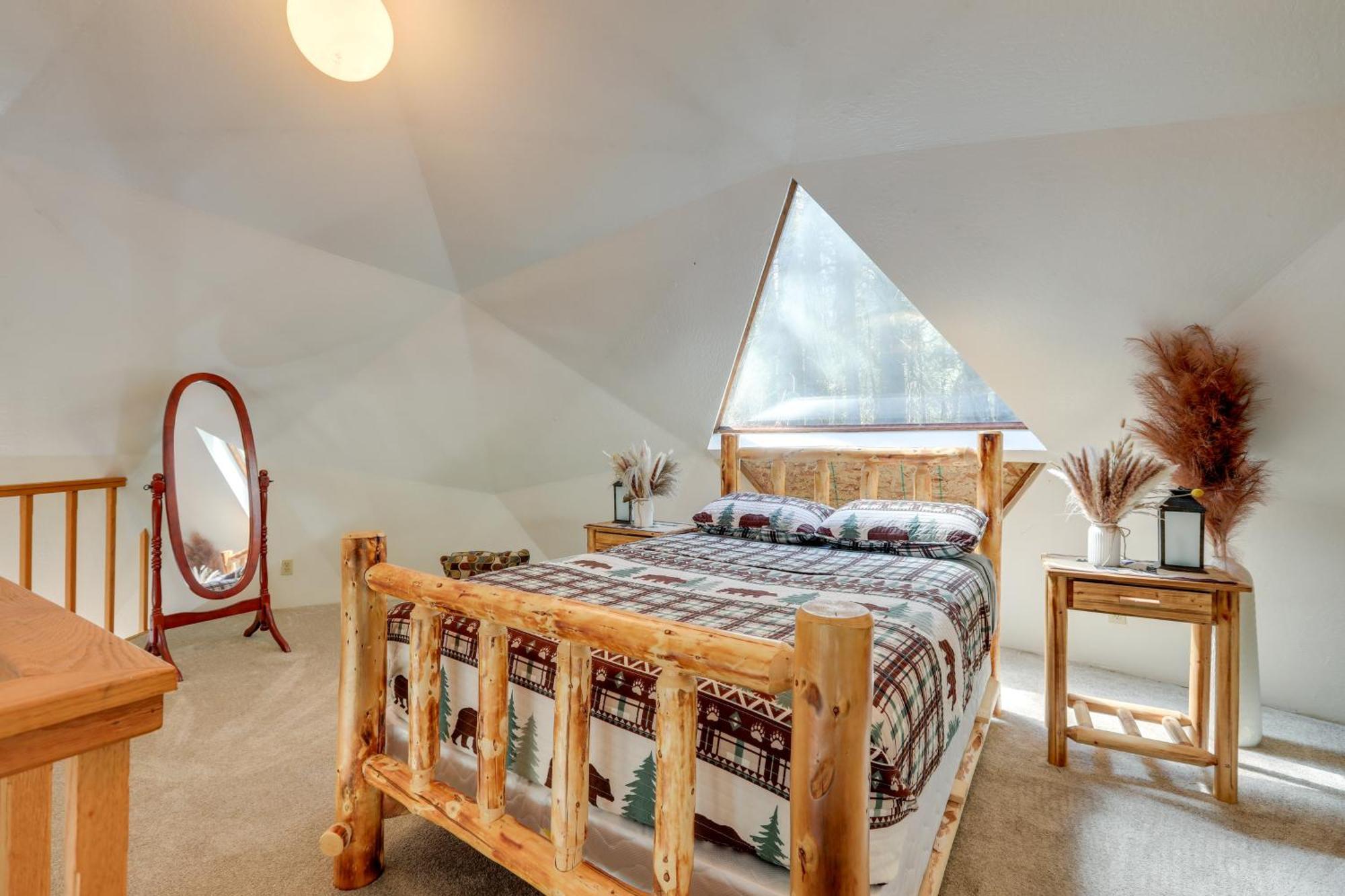 Off-Grid Nevada City Geodesic Dome House With Views! Екстер'єр фото
