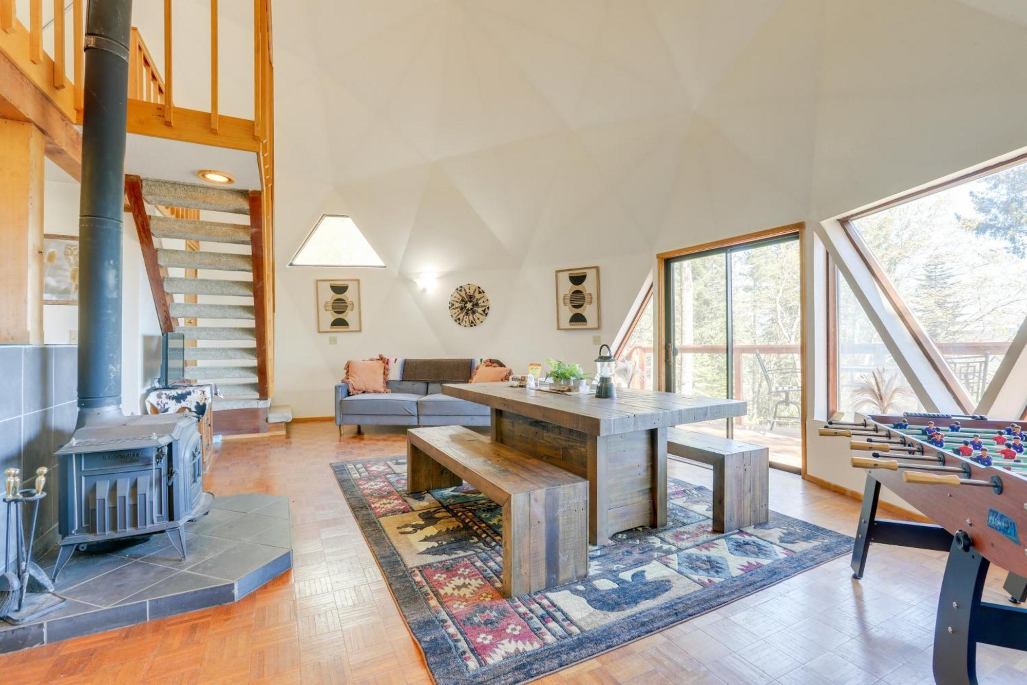 Off-Grid Nevada City Geodesic Dome House With Views! Екстер'єр фото